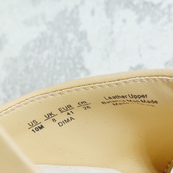 NEW Franco Sarto Dima Beige Block Heel Sandals E665 - Picture 10 of 12